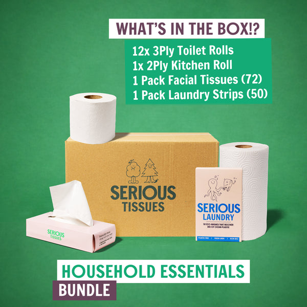 Household Essentials Pack Serious Tissues WE ARE SERIOUS Serioustissues