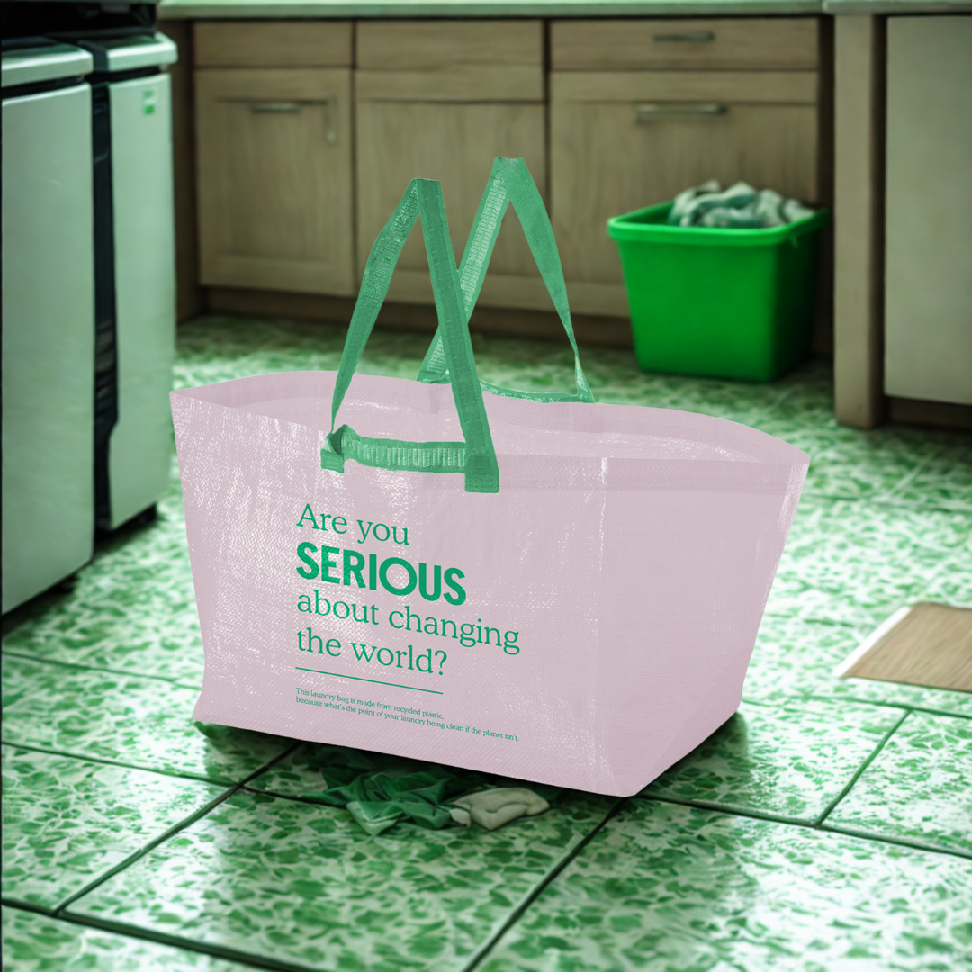 Reusable Laundry Bag – Sustainable, Lightweight & Plastic-Free